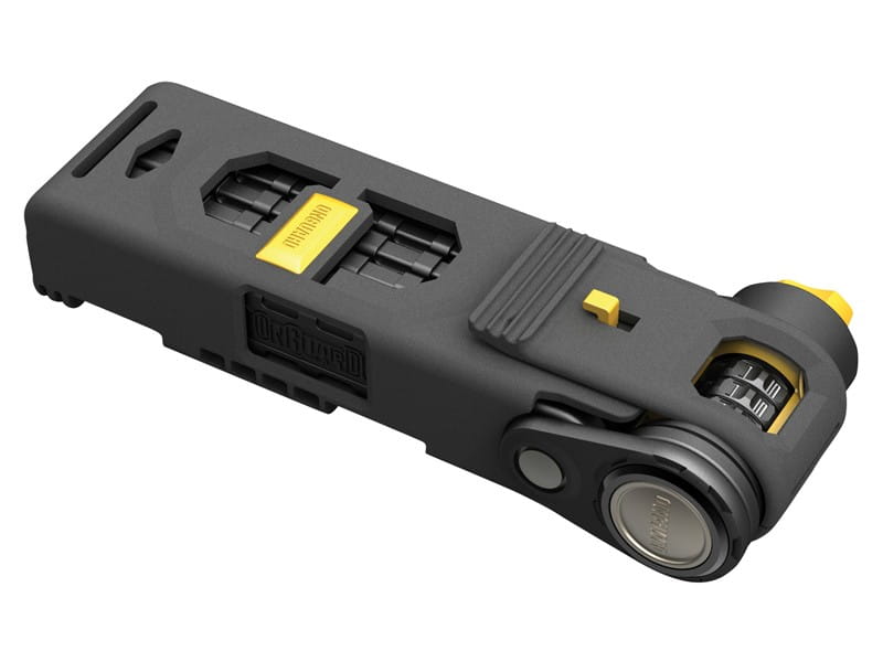 Zapięcie rowerowe ONGUARD Link Plate Lock K9 COMBO SKŁADANE 8115 - 88,5cm - SZYFR