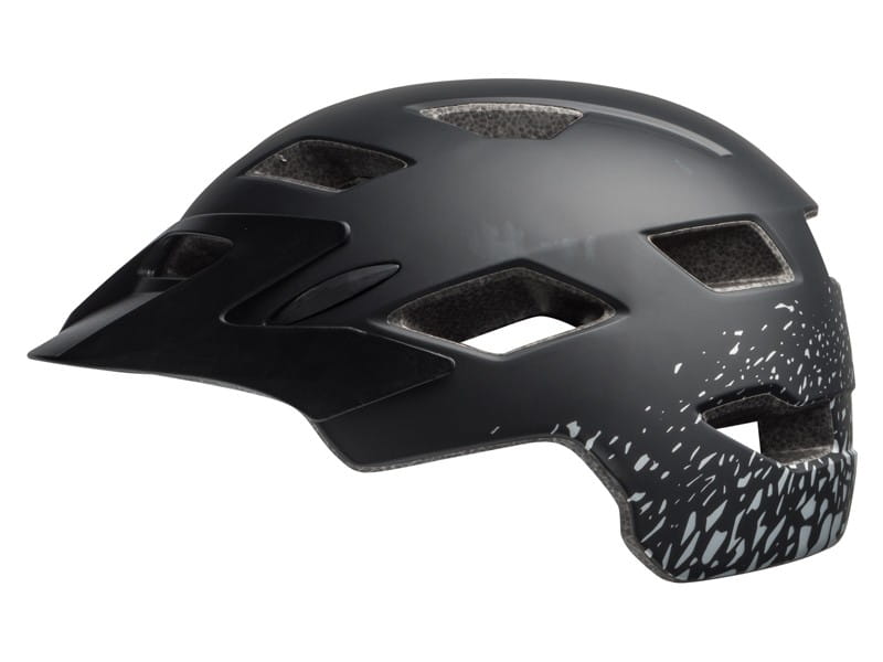 Kask juniorski BELL SIDETRACK matte black silver fragments roz. Uniwersalny (50–57 cm) (NEW)