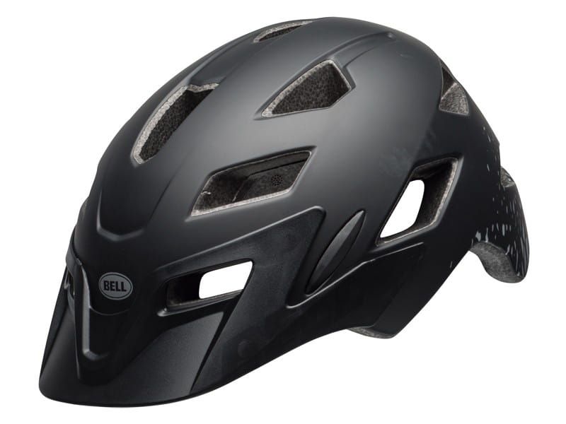 Kask juniorski BELL SIDETRACK matte black silver fragments roz. Uniwersalny (50–57 cm) (NEW)