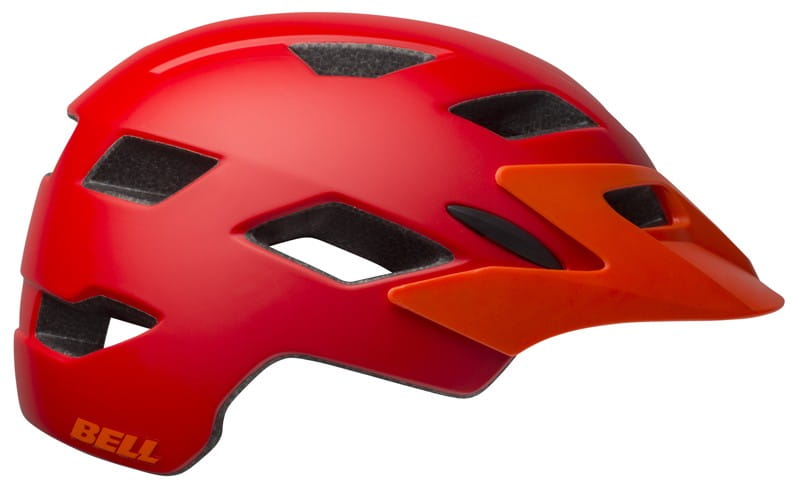 Kask juniorski BELL SIDETRACK matte red orange roz. Uniwersalny (50–57 cm) (NEW)