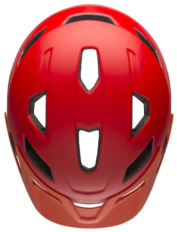 Kask juniorski BELL SIDETRACK matte red orange roz. Uniwersalny (50–57 cm) (NEW)
