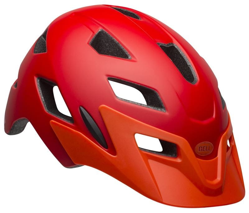 Kask dziecięcy BELL SIDETRACK matte red orange roz. Uniwersalny (47–54 cm) (NEW)