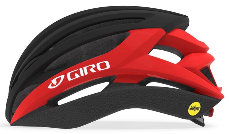 Kask szosowy GIRO SYNTAX INTEGRATED MIPS matte black bright red roz. L (59-63 cm) (NEW)