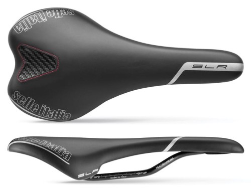 Siodło SELLE ITALIA SLR TM S (id match S1), Manganese Rail, Duro-Tek, 233g