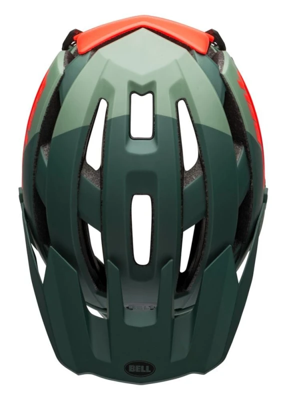 Kask full face BELL SUPER AIR R MIPS SPHERICAL matte gloss green infrared roz. M (55–59 cm) (NEW)