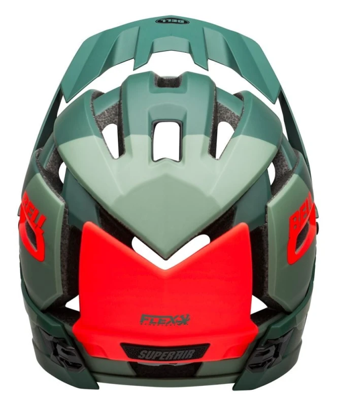 Kask full face BELL SUPER AIR R MIPS SPHERICAL matte gloss green infrared roz. L (58–62 cm) (NEW)
