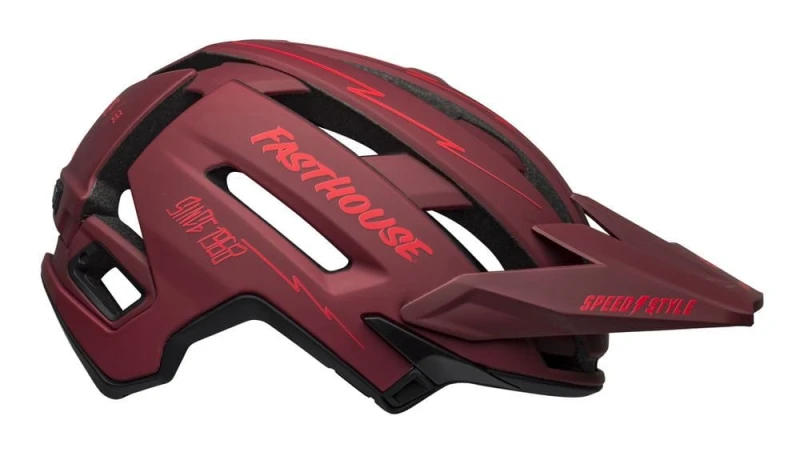 Kask full face BELL SUPER AIR R MIPS SPHERICAL matte red black fasthouse roz. S (51-55 cm) (NEW)