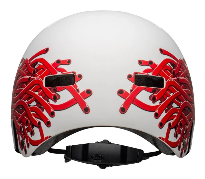Kask bmx BELL LOCAL matte white eyes roz. L (59–61.5 cm) (NEW)