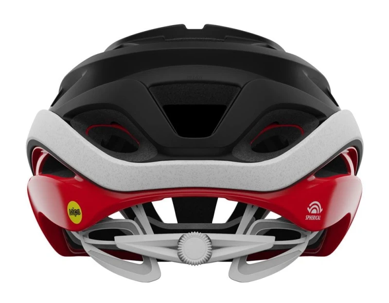 Kask szosowy GIRO HELIOS SPHERICAL MIPS matte black red roz. L (59-63 cm) (NEW)