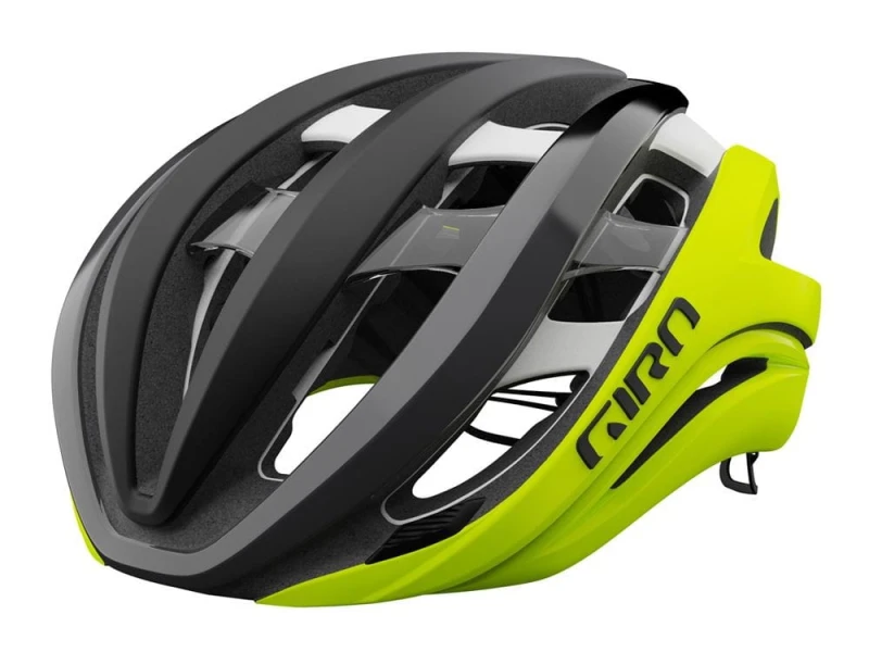 Kask szosowy GIRO AETHER SPHERICAL MIPS matte black fade highlight yellow roz. S (51-55 cm) (NEW)