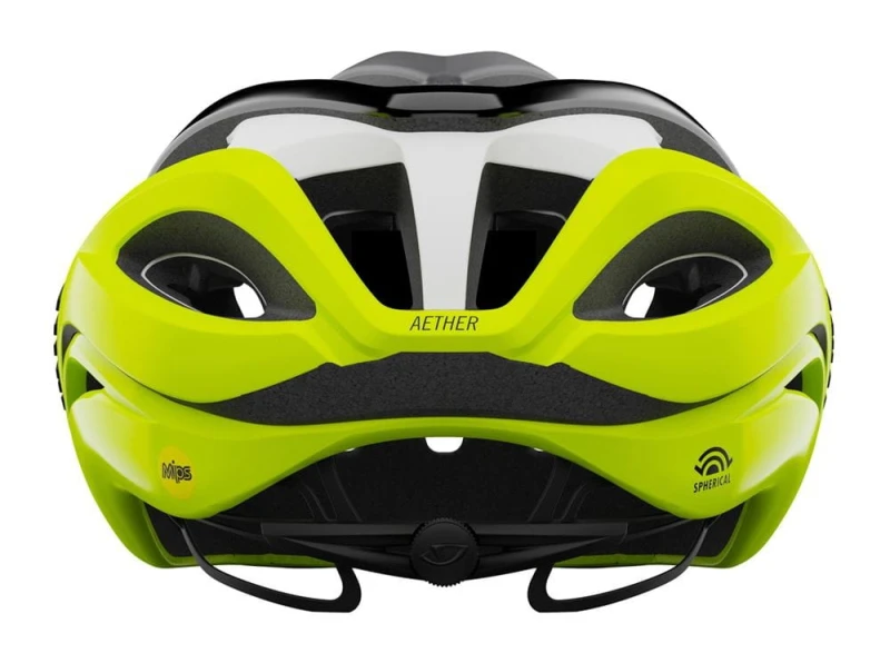 Kask szosowy GIRO AETHER SPHERICAL MIPS matte black fade highlight yellow roz. S (51-55 cm) (NEW)