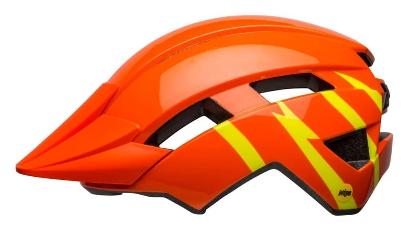 Kask juniorski BELL SIDETRACK II orange yellow roz. Uniwersalny (50–57 cm) (NEW)