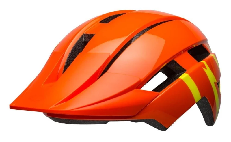 Kask juniorski BELL SIDETRACK II orange yellow roz. Uniwersalny (50–57 cm) (NEW)