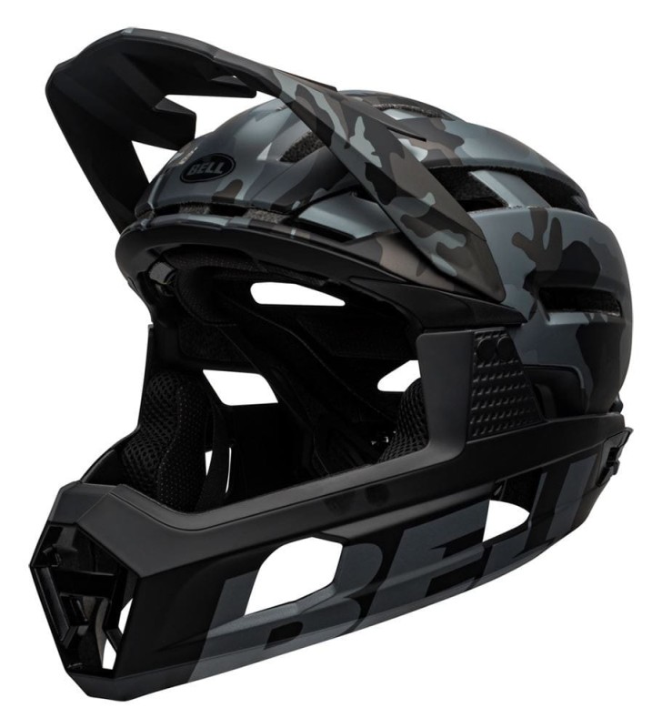 Kask full face BELL SUPER AIR R MIPS SPHERICAL matte gloss black camo roz. S (52–56 cm) (NEW)