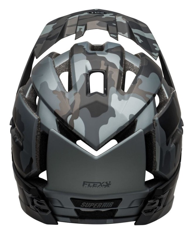 Kask full face BELL SUPER AIR R MIPS SPHERICAL matte gloss black camo roz. L (58–62 cm) (NEW)