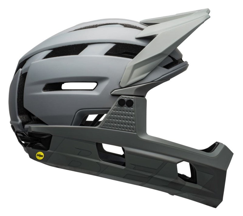 Kask full face BELL SUPER AIR R MIPS SPHERICAL matte gloss grays roz. S (52–56 cm) (NEW)
