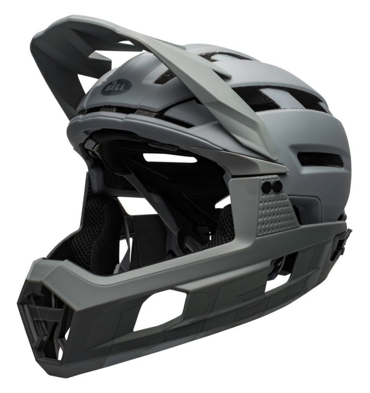 Kask full face BELL SUPER AIR R MIPS SPHERICAL matte gloss grays roz. S (52–56 cm) (NEW)