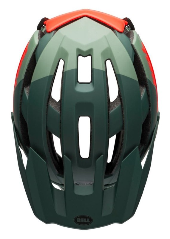 Kask full face BELL SUPER AIR R MIPS SPHERICAL matte gloss green infrared roz. S (52–56 cm) (NEW)