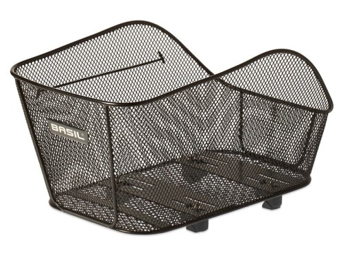 Kosz na tylny bagażnik BASIL ICON M WSL-system, stalowy czarny (NEW)