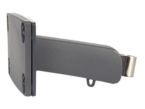 Wspornik mocujący do sztycy kierownicy BASIL PERMANENT SYSTEM moc.22-26mm, regulowana długość wspornika, system mocowania kosza na stałe (DWZ)