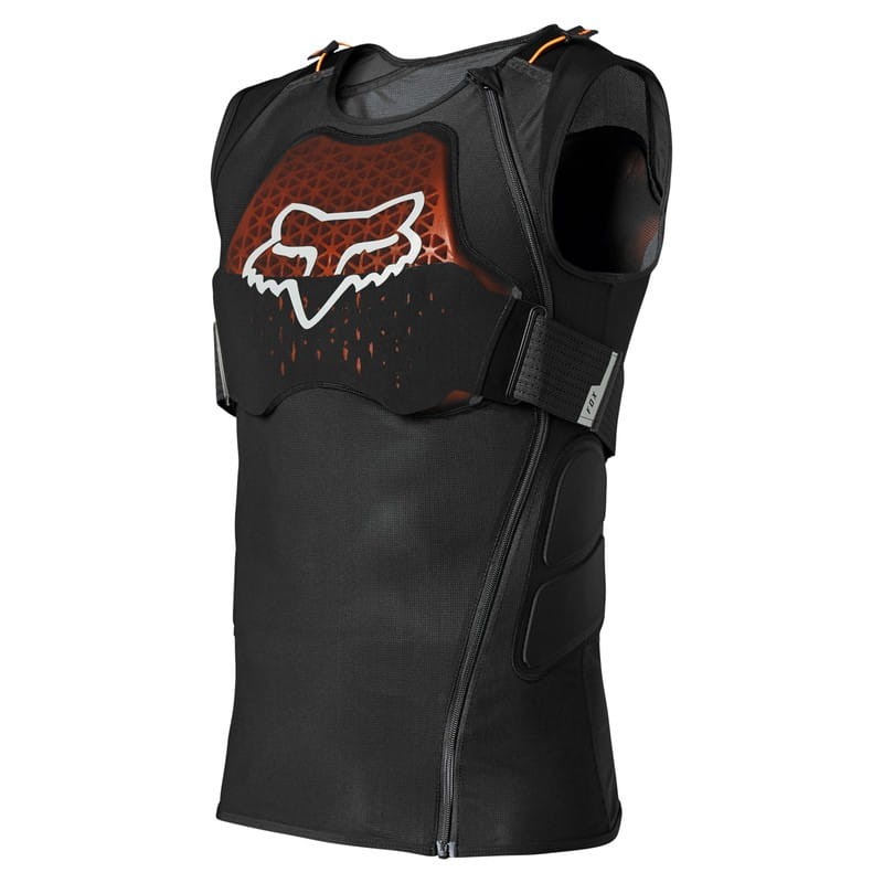 KAMIZELKA Z OCHRANIACZAMI FOX BASEFRAME PRO D3O BLACK S