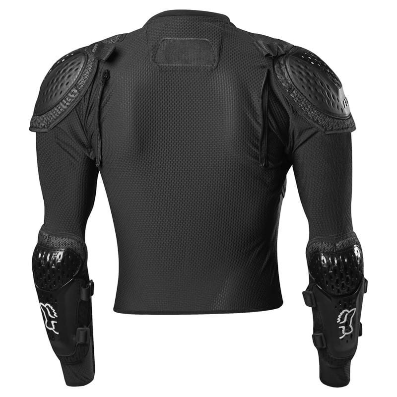KOSZULKA Z OCHRANIACZAMI FOX JUNIOR TITAN SPORT BLACK YOS