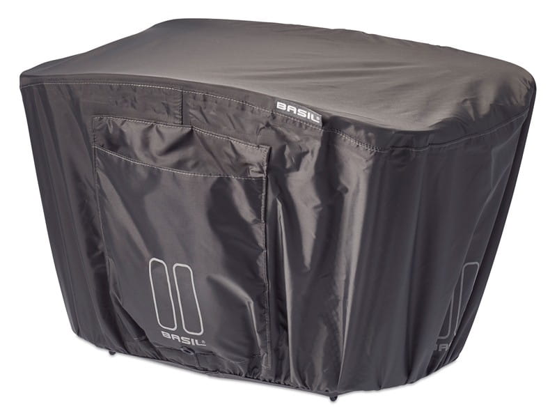 Pokrowiec przeciwdeszczowy na kosz BASIL KEEP DRY RAINCOVER-L szary (NEW)