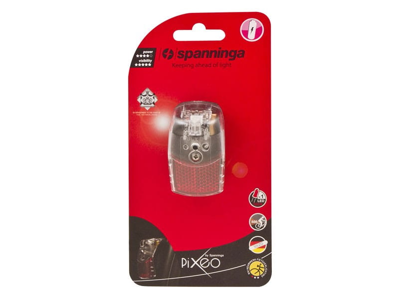 Lampka tylna na błotnik SPANNINGA PIXEO XB + baterie (NEW)