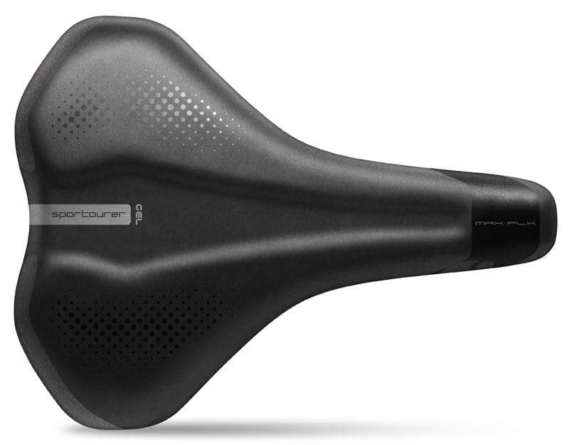 Siodło SPORTOURER MAX FLX GEL (S FILL CITY) żelowe + elastomery unisex (NEW)