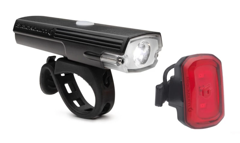 Zestaw lampki BLACKBURN DAYBLAZER przód 550 lumenów, CLICK USB tył (NEW)