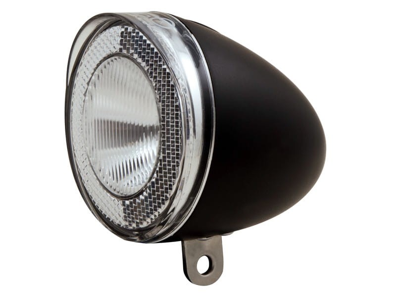 Lampka przednia SPANNINGA SWINGO XDO 10luxów/ 50 lumenów pod dynamo czarna (NEW)