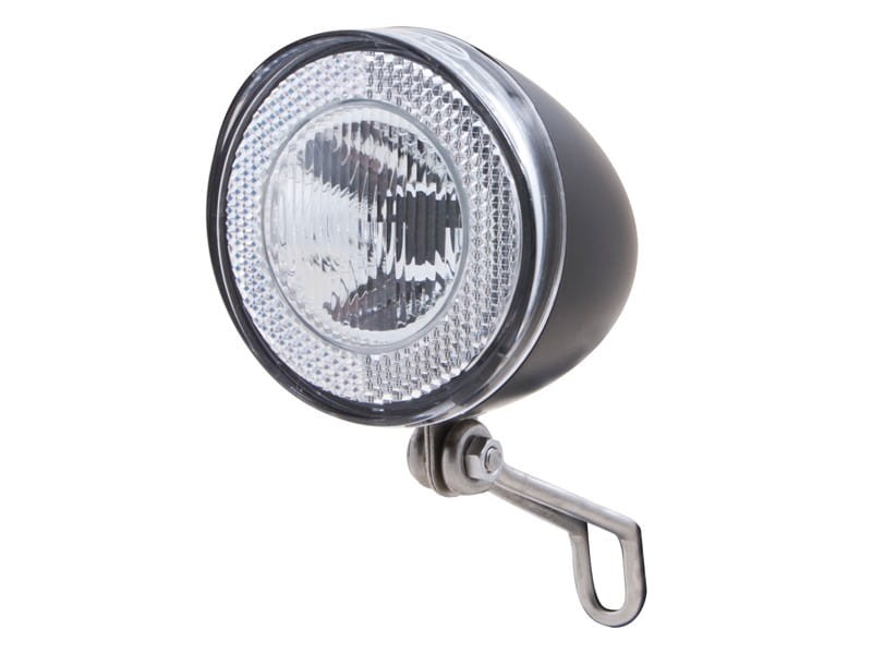 Lampka przednia SPANNINGA SWINGO XDO 10luxów/ 50 lumenów pod dynamo czarna (NEW)