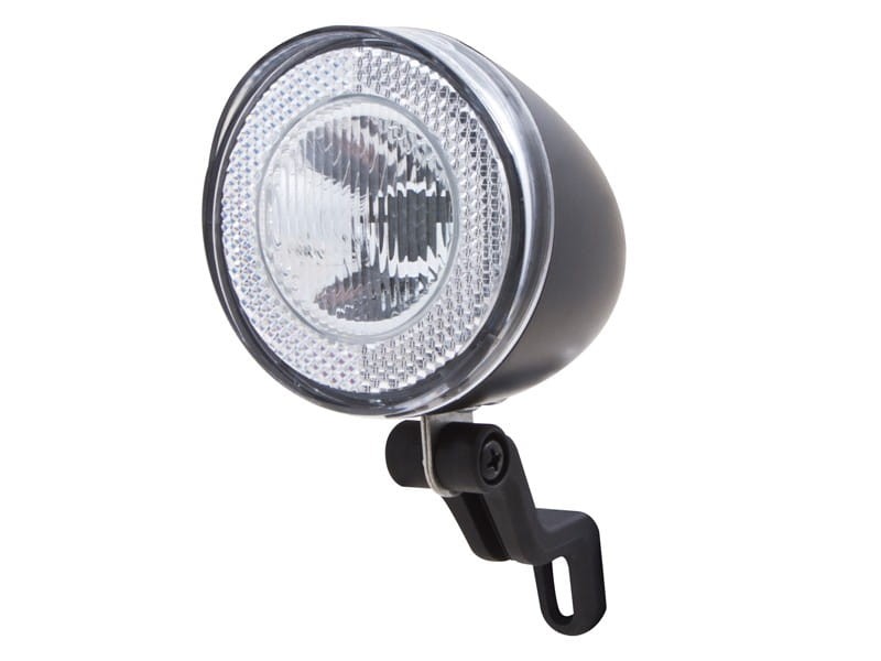 Lampka przednia SPANNINGA SWINGO XDO 10luxów/ 50 lumenów pod dynamo czarna (NEW)