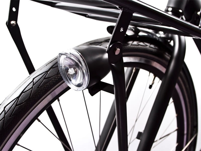 Lampka przednia SPANNINGA TRENDO XDO 10luxów/50 lumenów pod dynamo czarna (NEW)
