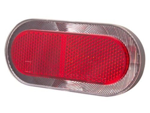 Lampka tylna na bagażnik SPANNINGA ELIPS XDS 80mm pod dynamo (DWZ)