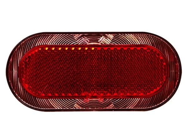 Lampka tylna na bagażnik SPANNINGA ELIPS XDS 80mm pod dynamo (DWZ)