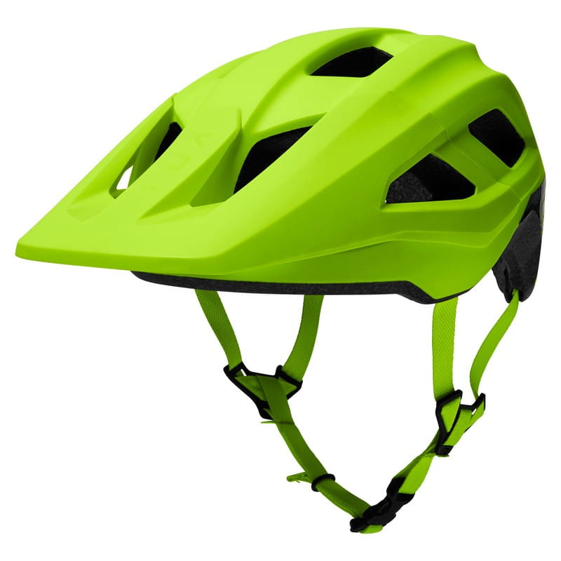 KASK ROWEROWY FOX MAINFRAME FLO YELLOW L