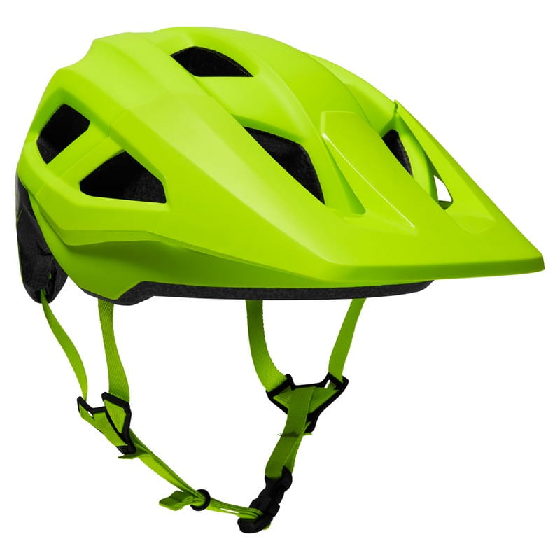 KASK ROWEROWY FOX MAINFRAME FLO YELLOW L