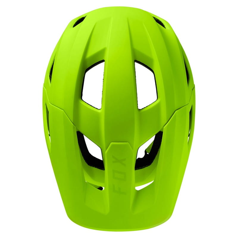 KASK ROWEROWY FOX MAINFRAME FLO YELLOW L