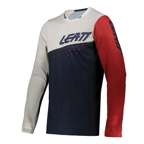LEATT (2021/2022) KOSZULKA ROWEROWA MTB 4.0 ULTRAWELD JERSEY ONYX