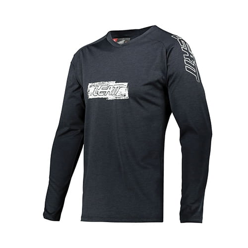 LEATT (2021/2022) KOSZULKA ROWEROWA MTB 2.0 LONG JERSEY BLACK