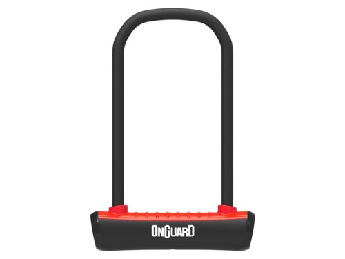 Zapięcie rowerowe ONGUARD NEON 8153RD U-LOCK - 115mm 230mm - uchwyt + 2 x Klucze czerwone