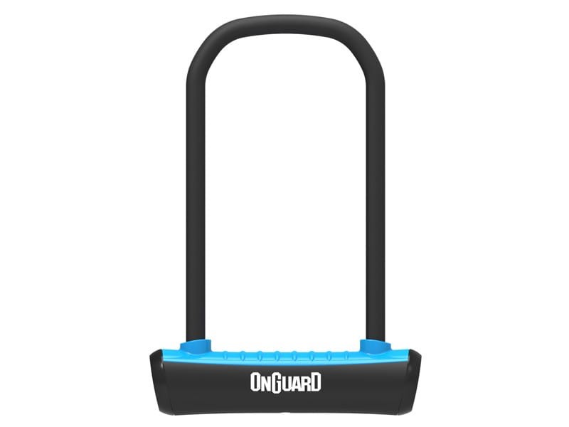 Zapięcie rowerowe ONGUARD NEON 8155BU U-LOCK MINI - 90mm 140mm - uchwyt + 2 Klucze niebieskie