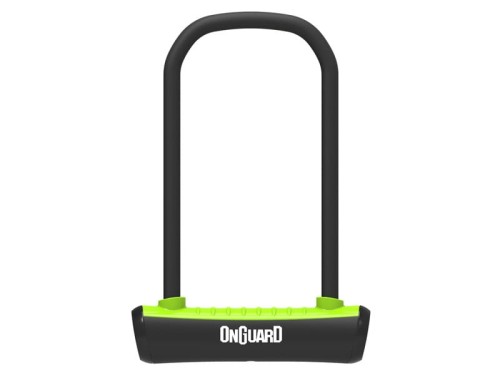 Zapięcie rowerowe ONGUARD NEON 8155GR U-LOCK MINI - 90mm 140mm - uchwyt + 2 Klucze zielone