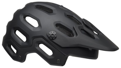 Kask mtb BELL SUPER 3 matte gloss black gray roz. L (58-62 cm)
