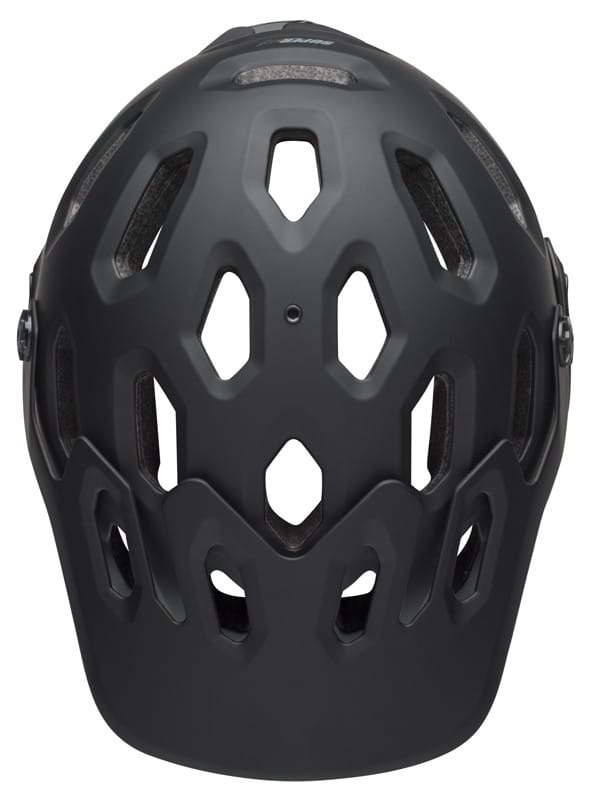 Kask mtb BELL SUPER 3 matte gloss black gray roz. L (58-62 cm) (NEW)