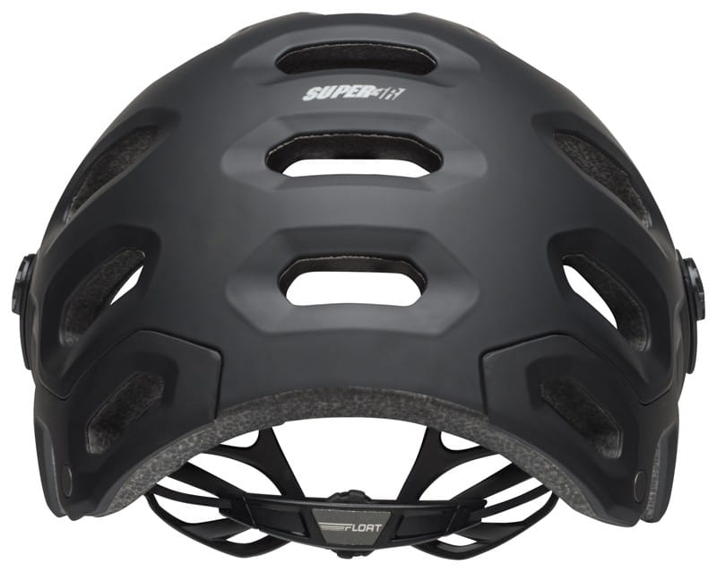 Kask mtb BELL SUPER 3 matte gloss black gray roz. L (58-62 cm) (NEW)