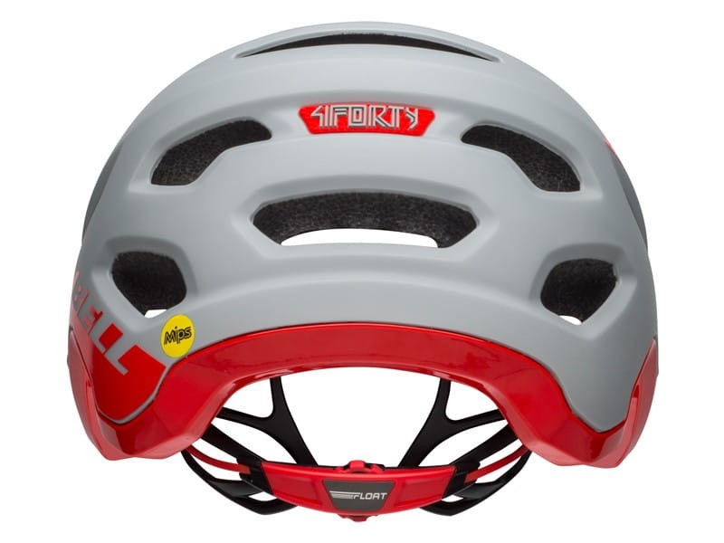 Kask mtb BELL 4FORTY INTEGRATED MIPS cliffhanger matte gloss gray crimson roz. L (58-62 cm) (NEW)