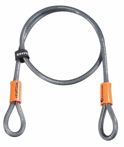 LINKA KRYPTONITE KRYPTOFLEX 410 DOUBLE LOOPED CABLE 120CM