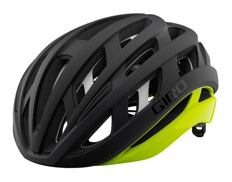 Kask szosowy GIRO HELIOS SPHERICAL MIPS matte black fade highlight yellow roz. S (51-55 cm) (NEW)